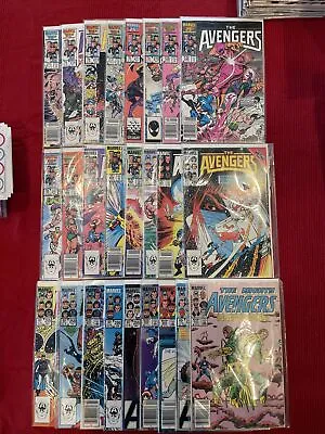 Buy Avengers 251-275 Complete From 1984 Marvel Vision, Captain America, Buscema • 127.10£