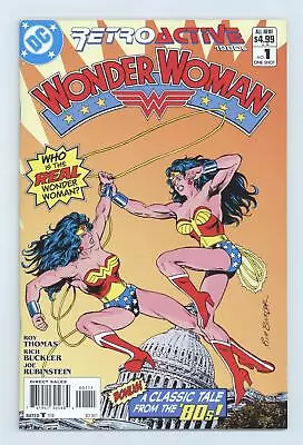 Buy DC Retroactive Wonder Woman The 80s #1 VF 8.0 2011 • 12.39£