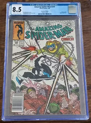 Buy Amazing Spider-Man #299 (April 1988, Marvel) CGC 8.5 Newsstand ~ OW-White Pages • 97.31£