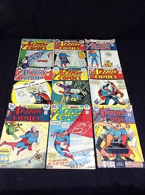Buy Action Comics Lot Superman 426 427 428 429 430 431 432 433 434 DC Comic Book • 47.39£