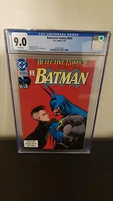 Buy Detective Comics #655 DC Comics 1993 White Pages CGC 9.0 • 32.16£