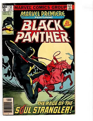 Buy Marvel Premier #53 1980 Black Panther KKK Newsstand FN • 7.88£
