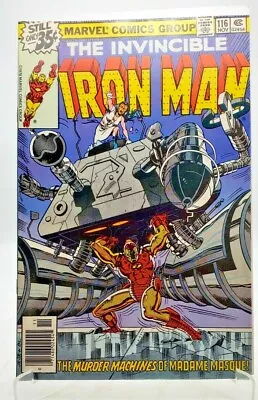 Buy Invincible Iron Man #116 (1978) Newstand NM • 30.89£