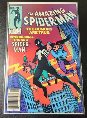 Buy Amazing Spider-Man #252 Newsstand Edition 1st Appearance Of The Black Costume • 214.47£