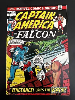 Buy Captain America & The Falcon #157 Marvel 1973 HIGH GRADE VF/NM!  1st Viper • 27.66£