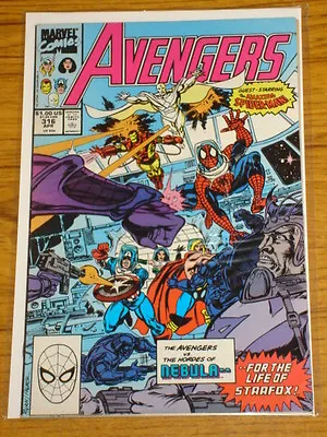 Buy Avengers #316 Vol1 Marvel Comics Spiderman Apps April 1990 • 16.99£