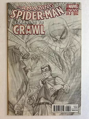 Buy Amazing Spider-Man #1.2 Alex Ross 1:200 Sketch VARIANT | NM- | Clash | Marvel • 39.98£