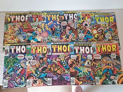 Buy The Mighty THOR UK Issues 245-253, 255, 256 (10 In Total) • 59£