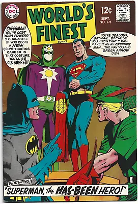 Buy World’s Finest Comics # 178 - 1st Supernova, Neal Adams Cover Fine/VF Cond. • 23.32£
