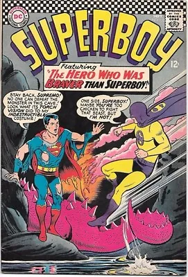 Buy Superboy Comic Book #132 DC Comics 1966 FINE • 15.98£