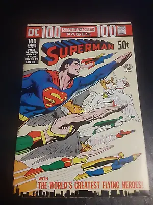 Buy Superman #252 FN 1972 Library Stamp On Back Neal Adams Cover • 31.97£