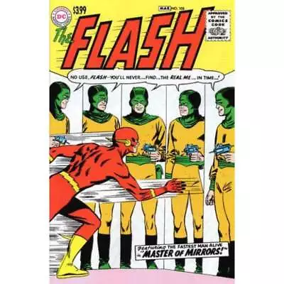 Buy Flash (1959 Series) #105 Facsimile Edition In NM + Condition. DC Comics [n{ • 4.32£