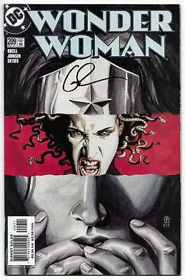 Buy Wonder Woman 209 Signed Greg Rucka Autographed DC Combined Shipping • 11.85£