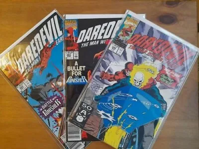 Buy Daredevil #292 #293 # 295 1991 FINE+ PUNISHER GHOST RIDER • 7.50£