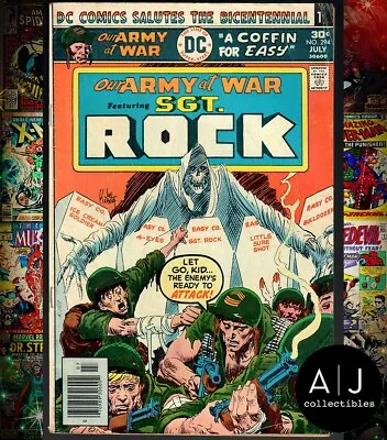 Buy Our Army At War #294 (1976 DC) Featuring Sgt Rock VG 4.0 • 4.50£