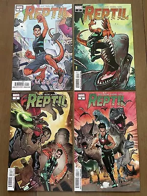 Buy Reptil #1,2,3,4 Complete Comic Lot Run 1-4 Set Avengers Academy Marvel 1st Eva • 15.80£