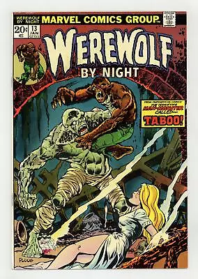 Buy Werewolf By Night #13 VG 4.0 1974 • 29.19£