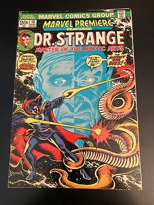 Buy MARVEL PREMIERE, DR. STRANGE #10  (1973) Key! (FN) *Bright, Colorful & Glossy!* • 36.38£
