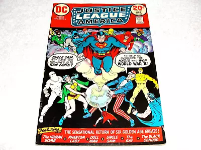 Buy Justice League Of America #107 (Oct 1973,DC), 5.0-6.0 (FN), 1st Freedom Fighters • 31.94£