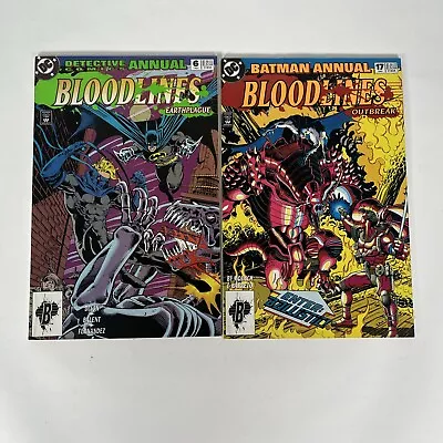 Buy Batman Comic Annual Bloodlines Outbreak Issue 6 17 Dc Comic Book • 12.99£