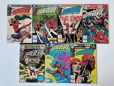 Buy Daredevil Vol. 1 Numbers 173 To 179 (Frank Miller) 1st App The Hand & Stick 1981 • 49.95£