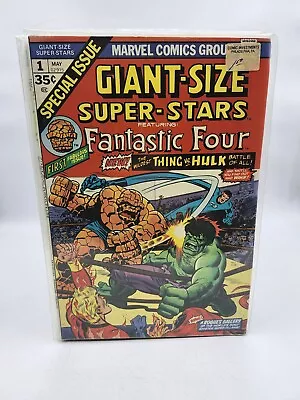 Buy GIANT-SIZE SUPER-STARS #1 Hulk Vs Thing Fantastic Four Marvel Comics 1974 • 23.90£