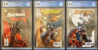 Buy Batman #655 656 657 CGC 9.4 9.6 9.6. 1st Cameo/Full/Cover Of Damian Wayne. • 354.82£