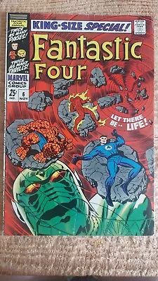 Buy Fantastic Four Annual #6 KEY 1st Appearance Franklin Richards (Marvel 1968) • 85£