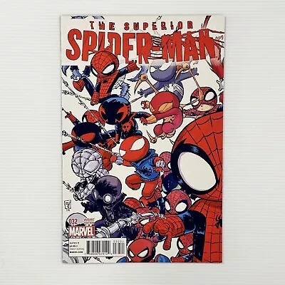 Buy The Superior Spider-Man #32 2014 NM Skottie Young Variant Cover • 54£