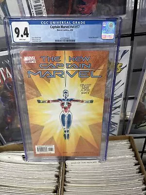 Buy Captain Marvel 17 CGC 9.4 1st Phyla-Vell 2004 New Movie 🔥🔑 • 63.24£