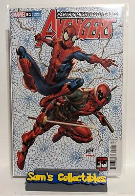 Buy Avengers #51 Rob Liefeld Deadpool 30th Variant Amazing Spiderman Marvel Comic NM • 5.99£