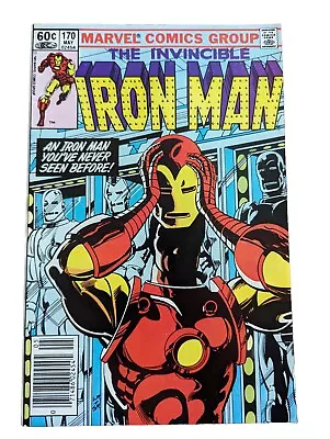 Buy Iron Man # 170 Marvel 1983 1st James Rhodes As Iron Man • 11.92£
