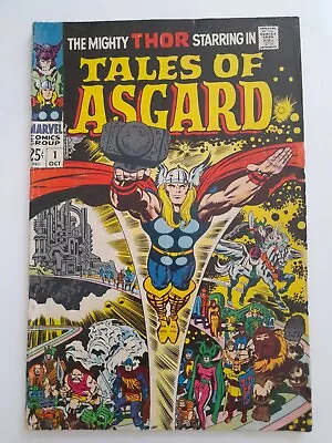 Buy Tales Of Asgard #1 Oct 1968 VGC 4.0 Reprints Journey Into Mystery (1963-1964) • 19.99£