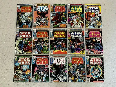 Buy STAR WARS #1 /#15 - MARVEL COMICS - 1977 - 1st PRINT EDITION - 35 Cents • 425£