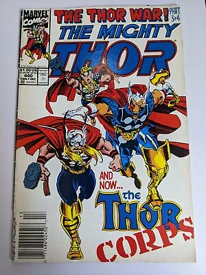 Buy The Mighty Thor #440 (1991) - 1st Appearance Of Thor Corp - Marvel Comics  • 6.40£