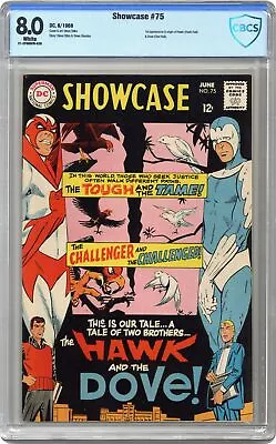 Buy Showcase #75 CBCS 8.0 1968 21-2F68DFB-020 1st App. Hawk And Dove • 178.72£