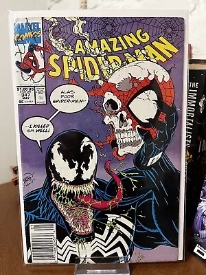 Buy Amazing Spider-Man #347 Marvel Comics 1991 Newsstand Variant 1st Print FN/VF • 26.38£