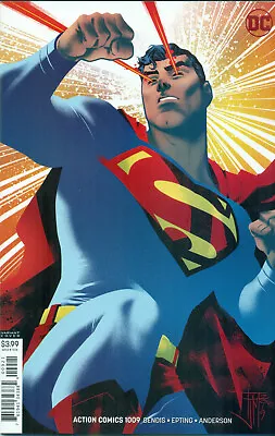 Buy Action Comics #1009 Bendis Epting Superman Manapul Logo Free Variant B NM/M 2019 • 3.21£