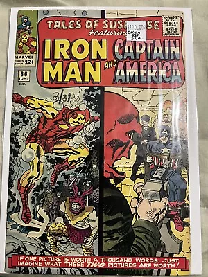 Buy Comic Tales Of Suspense #66 Iron Man & Captain America. 1965 Red Skull Origin • 79.95£