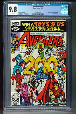Buy Avengers #200, CGC 9.8 (NM/M).  White Pages.  Highest Graded.  Ms Marvel Leaves • 147.91£