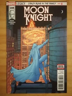 Buy Moon Knight #188 - 1st Appearance Of Sun King - 1st Print - Marvel Comics 2018 • 15.99£