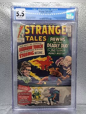 Buy Strange Tales #126 1st Clea And Dormammu! 11/64 CGC 5.5 Off-White Pages! • 237.18£