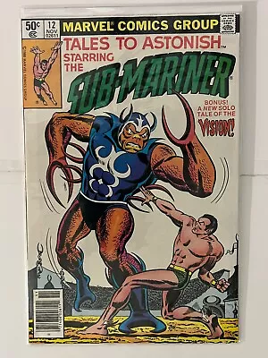 Buy 1980 Tales To Astonish #12 Reprints Sub-Mariner #12 Newsstand  | Combined Shippi • 4.05£