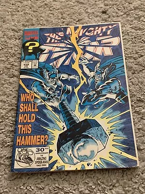 Buy Mighty Thor #459 First Print Marvel Comics (1993) First Thunderstrike • 5£
