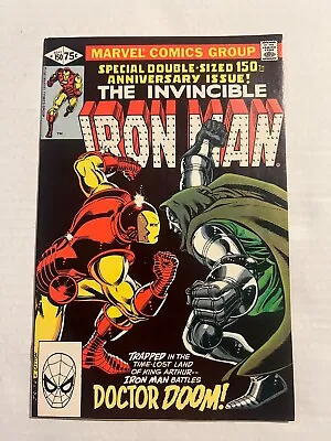 Buy Invincbile Iron Man #150 Nm 9.4 Iron Man Vs Dr Doom John Romita Jr. Cover  1981 • 118.77£