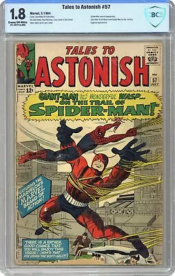Buy Tales To Astonish #57 CBCS 1.8 1964 22-1657F1A-096 • 83.01£