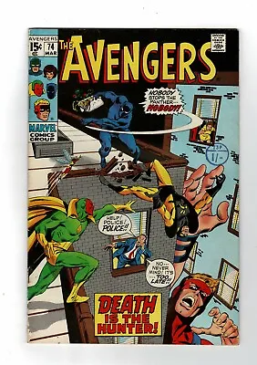 Buy Marvel Comics The Avengers No. 74 March 1970 15c USA • 24.99£