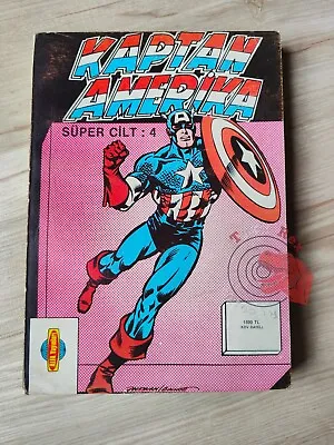 Buy Captain America #4 B 1988 Turkey Turkish Comic 179 180 181 182 183 184 185 186 • 47.30£