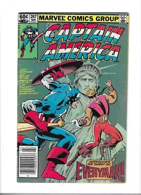 Buy Captain America #267 Newsstand Edition Marvel Comics 1982 FN+ • 3.55£