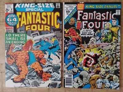 Buy Fantastic Four Giant Size Special 9 And Annual 13 • 14.23£